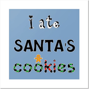 Santa's Cookies_1 Posters and Art